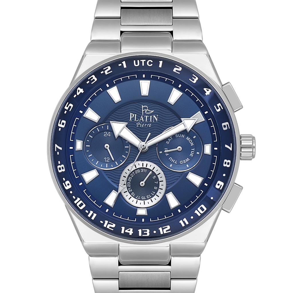 PLATİN PİERRE ERKEK KOL SAATİ