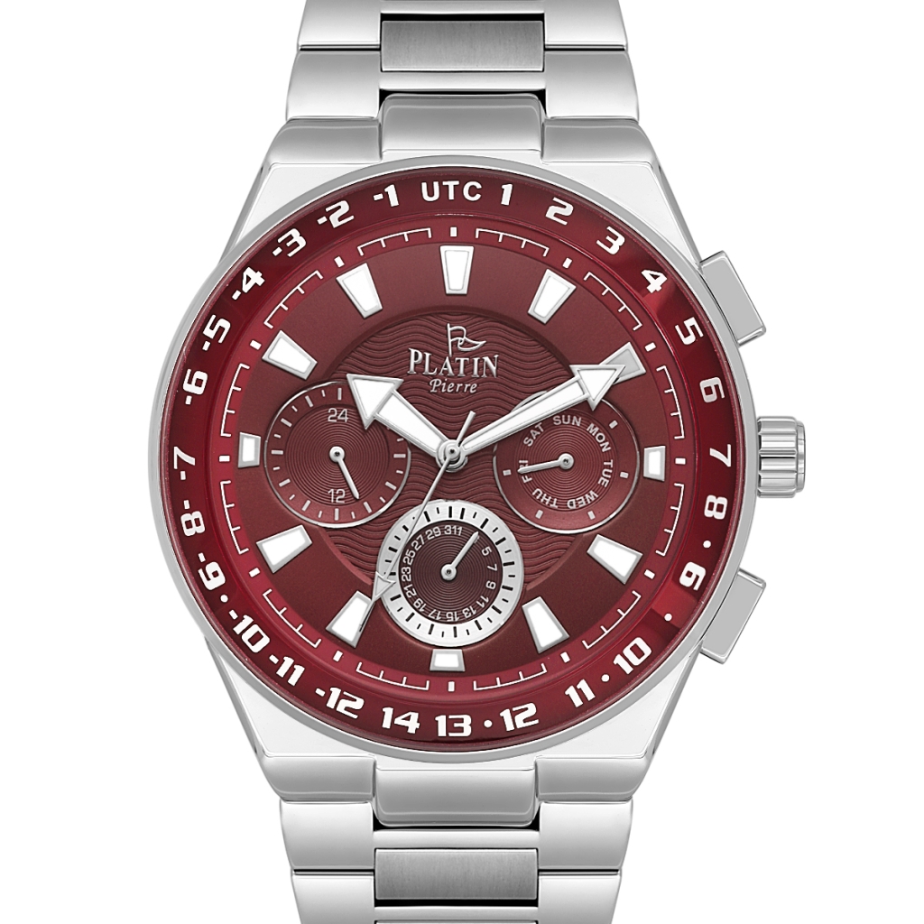 PLATİN PİERRE ERKEK KOL SAATİ