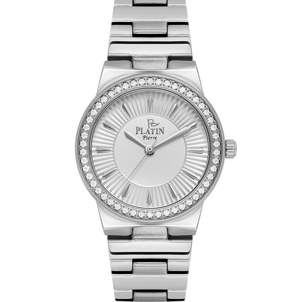 PLATİN PİERRE KADIN KOL SAATİ