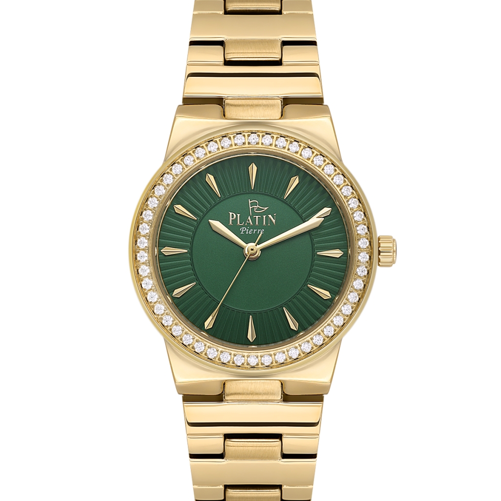 PLATİN PİERRE KADIN KOL SAATİ