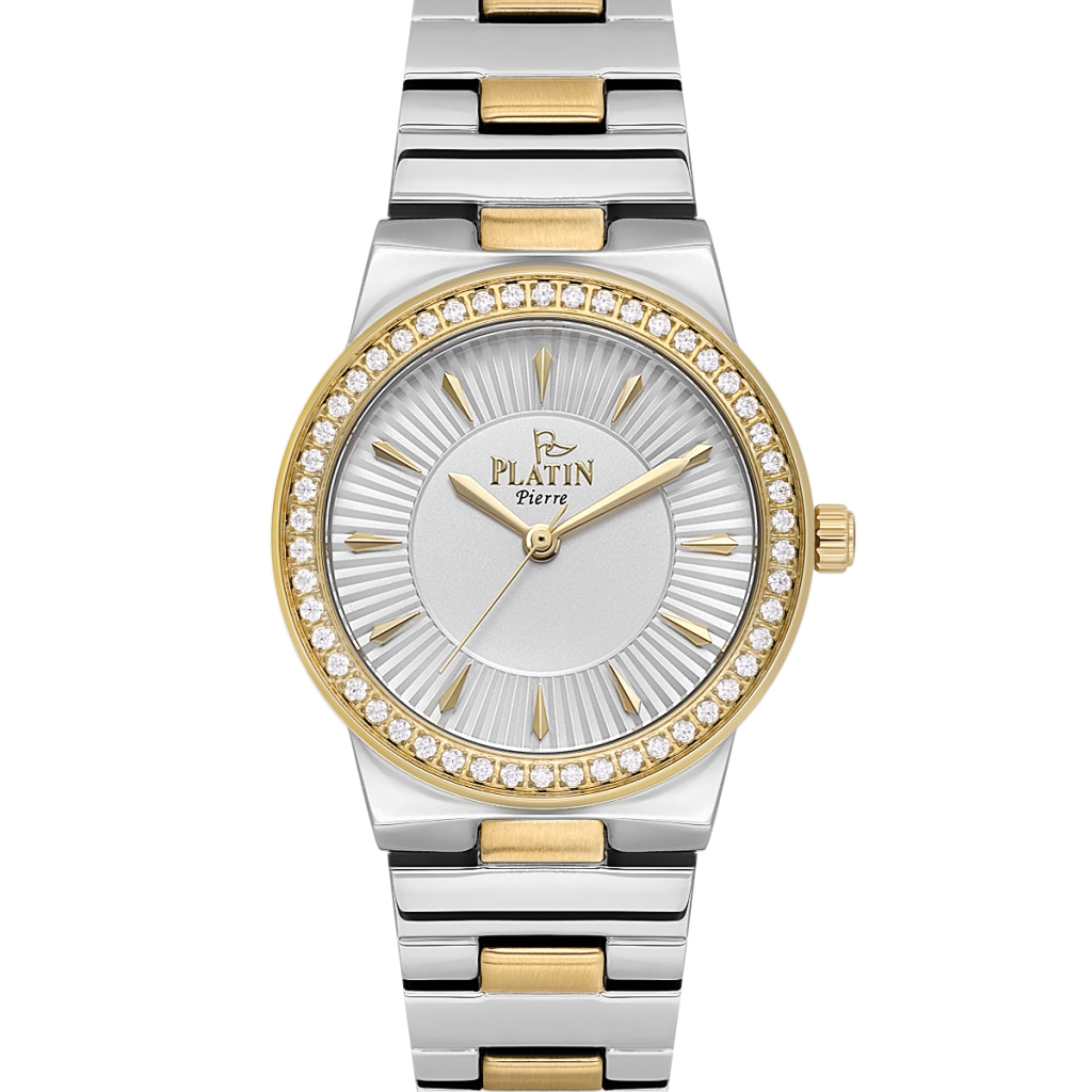PLATİN PİERRE KADIN KOL SAATİ