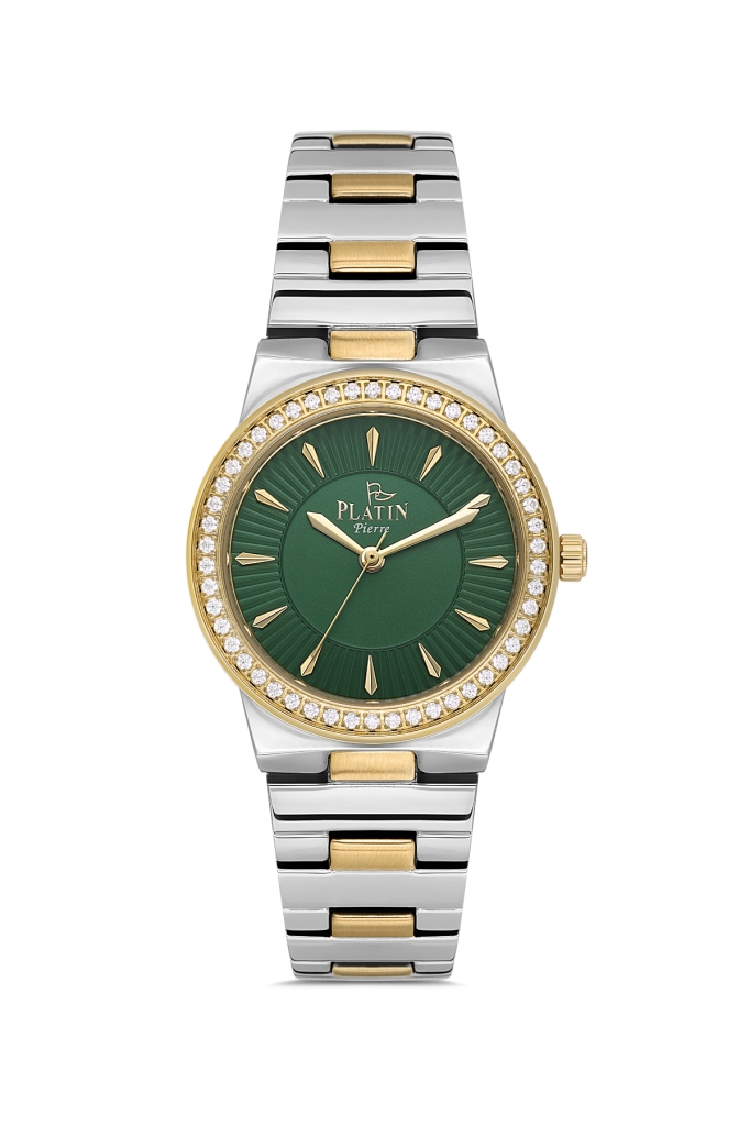 PLATİN PİERRE KADIN KOL SAATİ