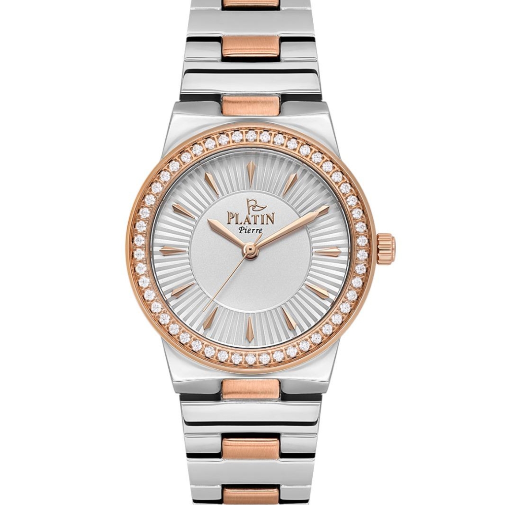 PLATİN PİERRE KADIN KOL SAATİ