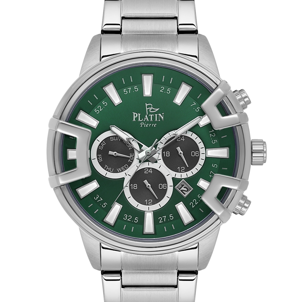 PLATİN PİERRE ERKEK KOL SAATİ