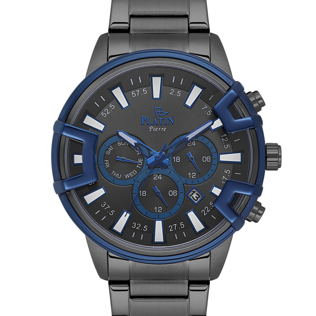 PLATİN PİERRE ERKEK KOL SAATİ