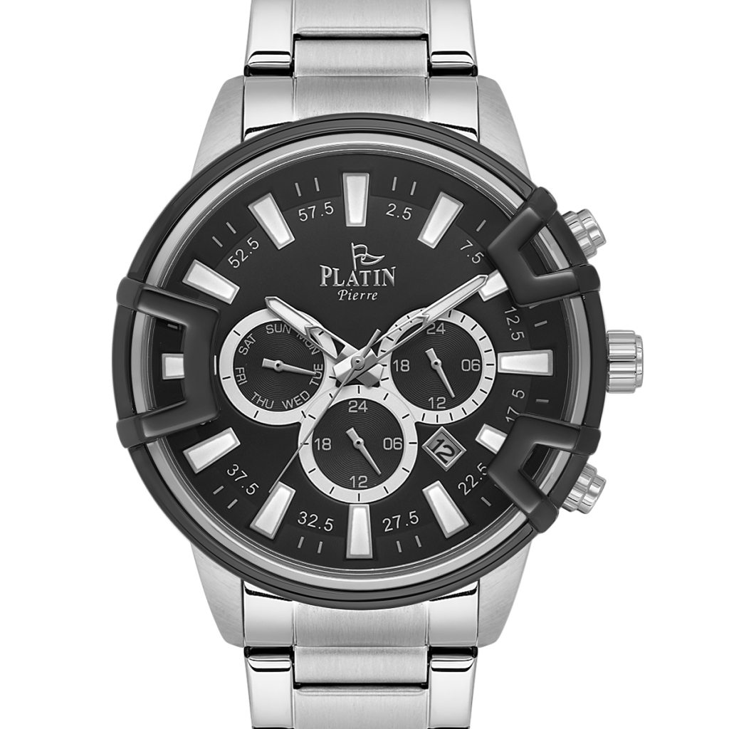 PLATİN PİERRE ERKEK KOL SAATİ