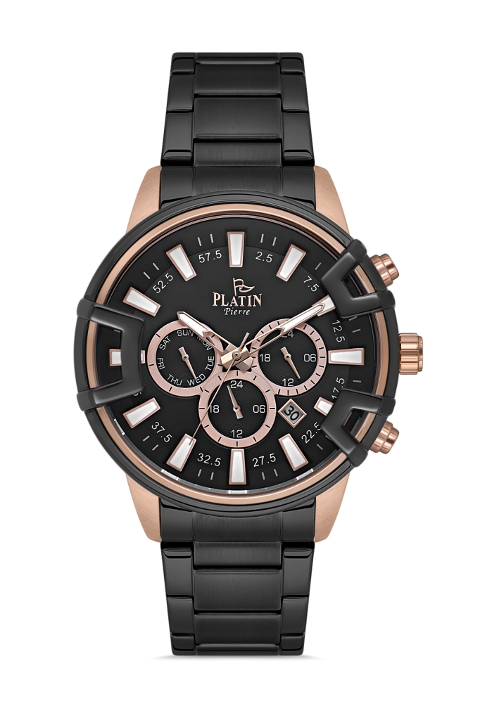PLATİN PİERRE ERKEK KOL SAATİ