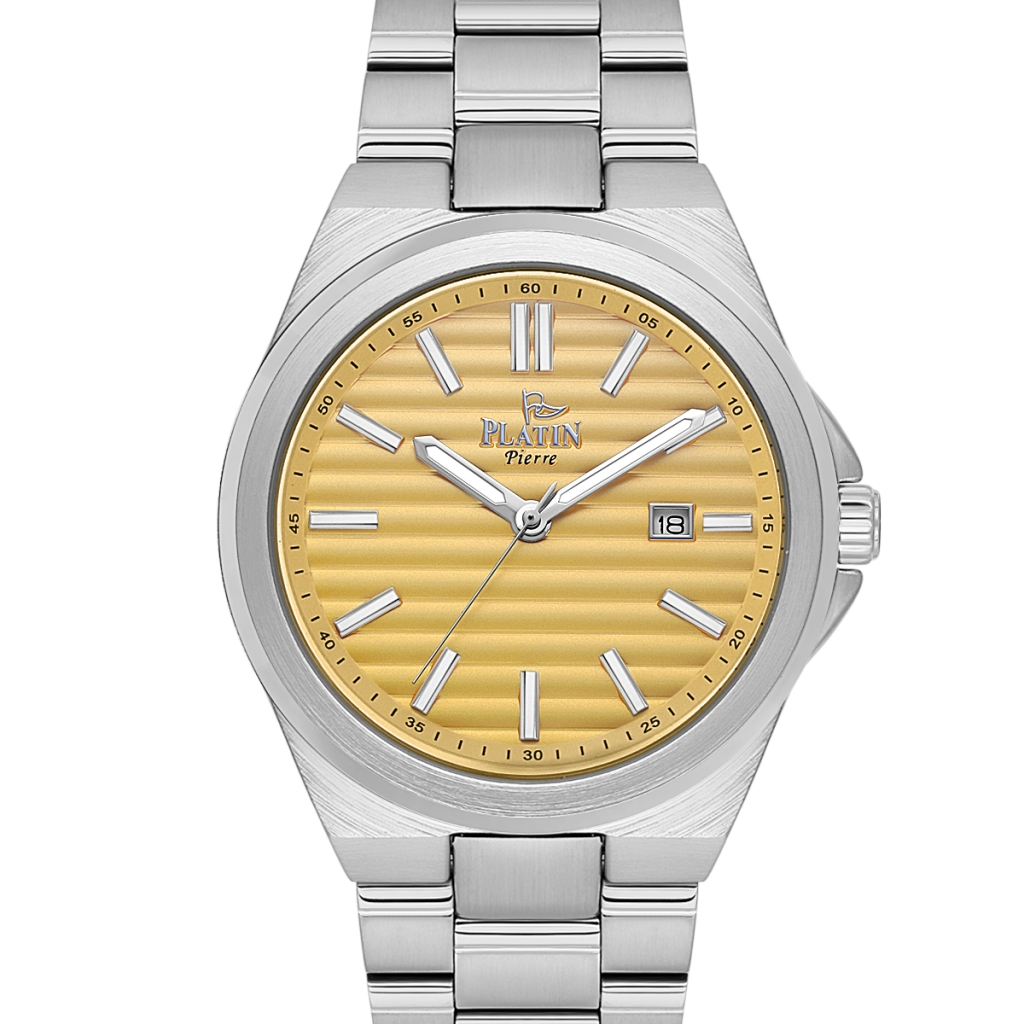 PLATİN PİERRE ERKEK KOL SAATİ