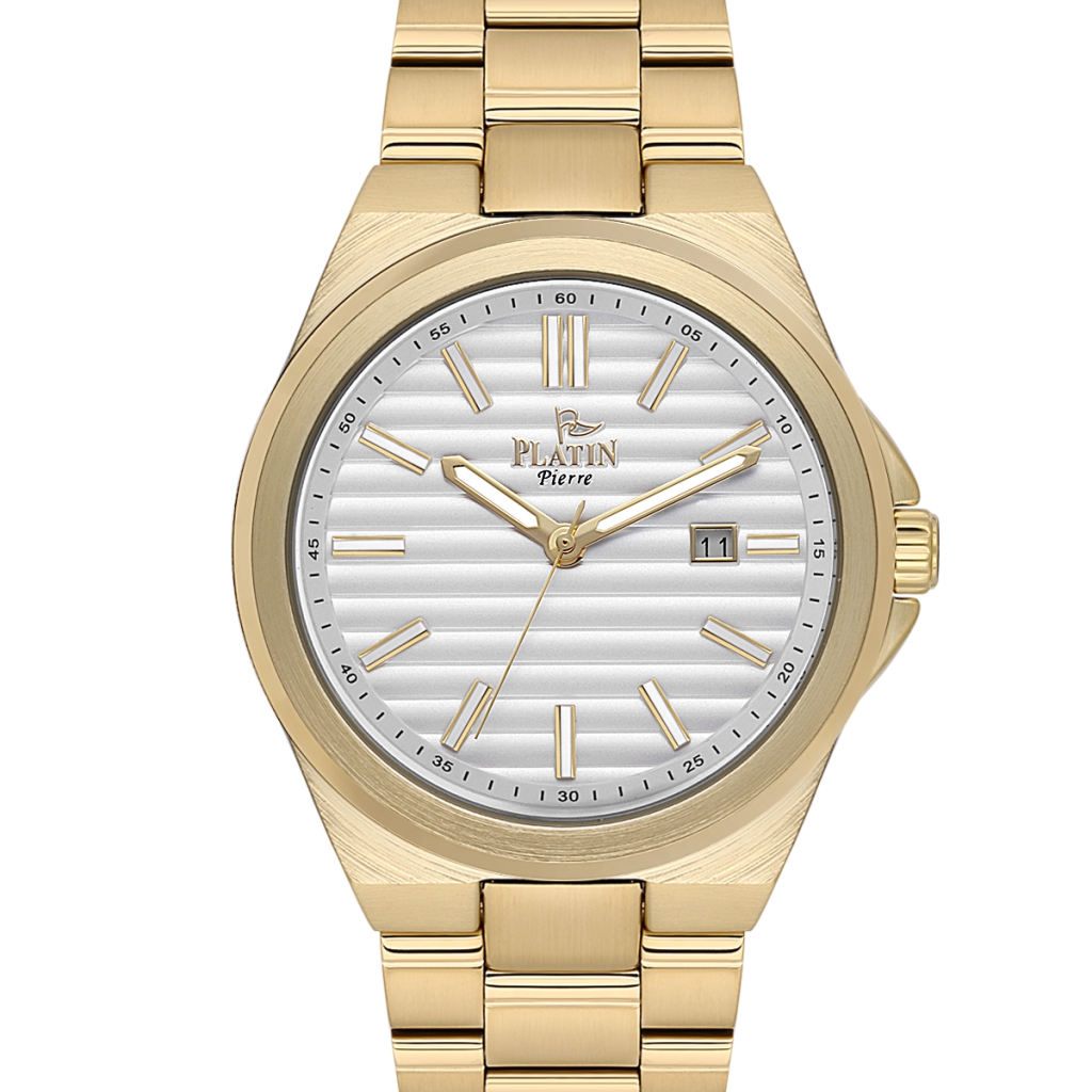 PLATİN PİERRE ERKEK KOL SAATİ