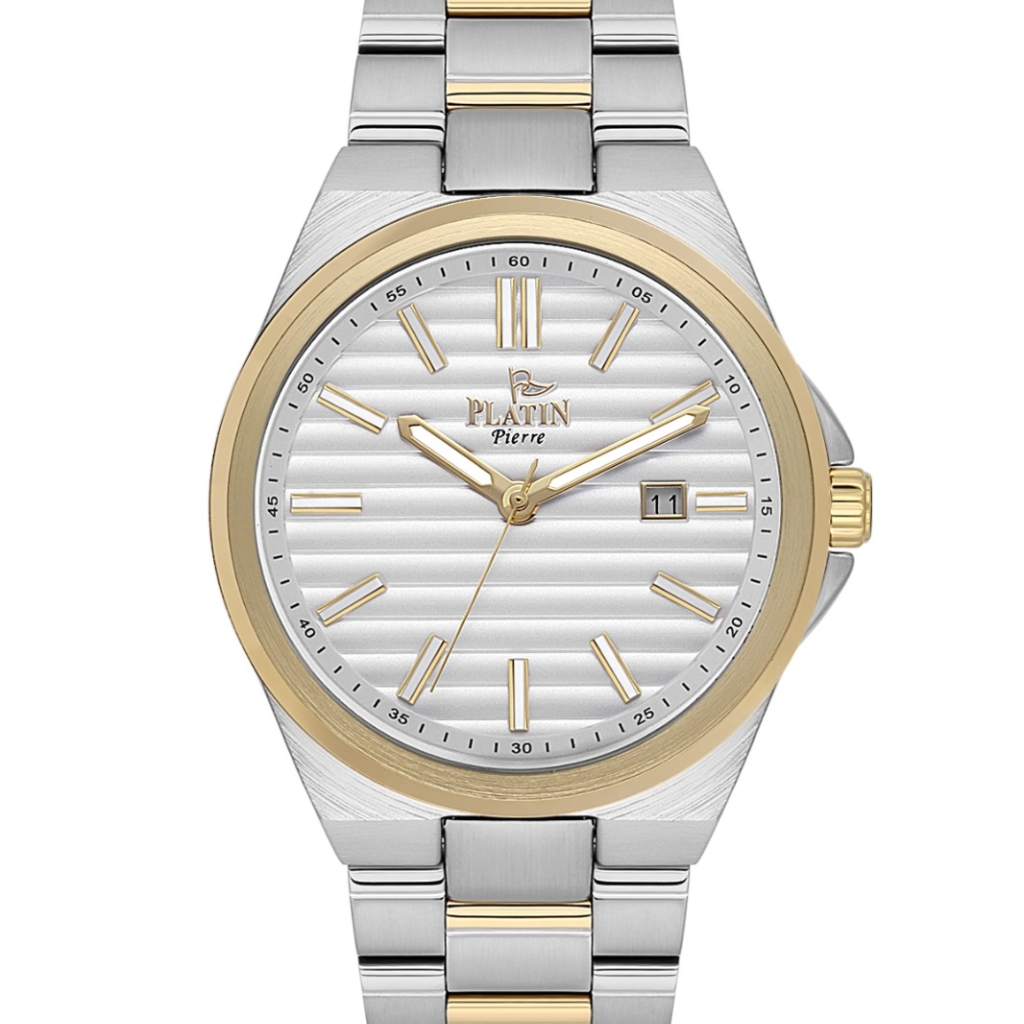PLATİN PİERRE ERKEK KOL SAATİ