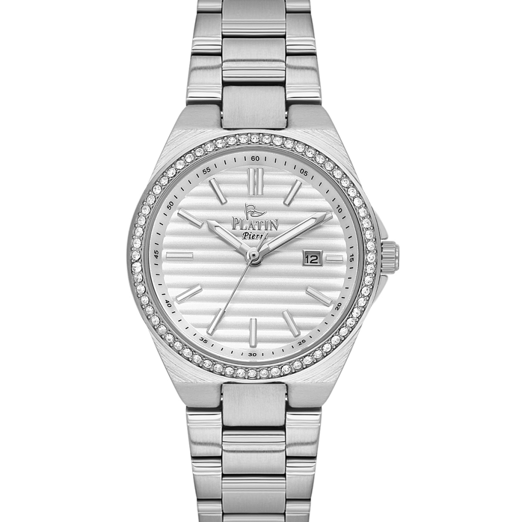 PLATİN PİERRE KADIN KOL SAATİ