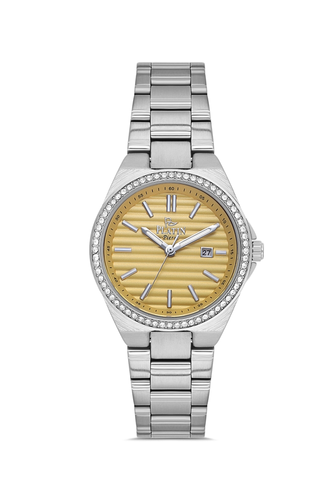 PLATİN PİERRE KADIN KOL SAATİ