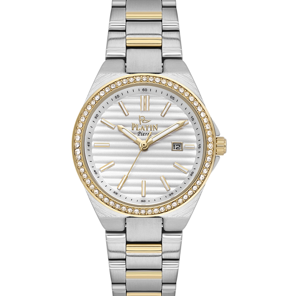 PLATİN PİERRE KADIN KOL SAATİ
