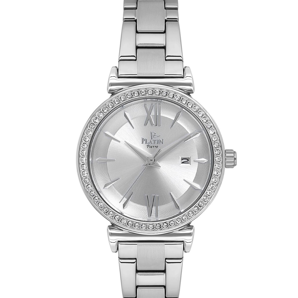PLATİN PİERRE KADIN KOL SAATİ