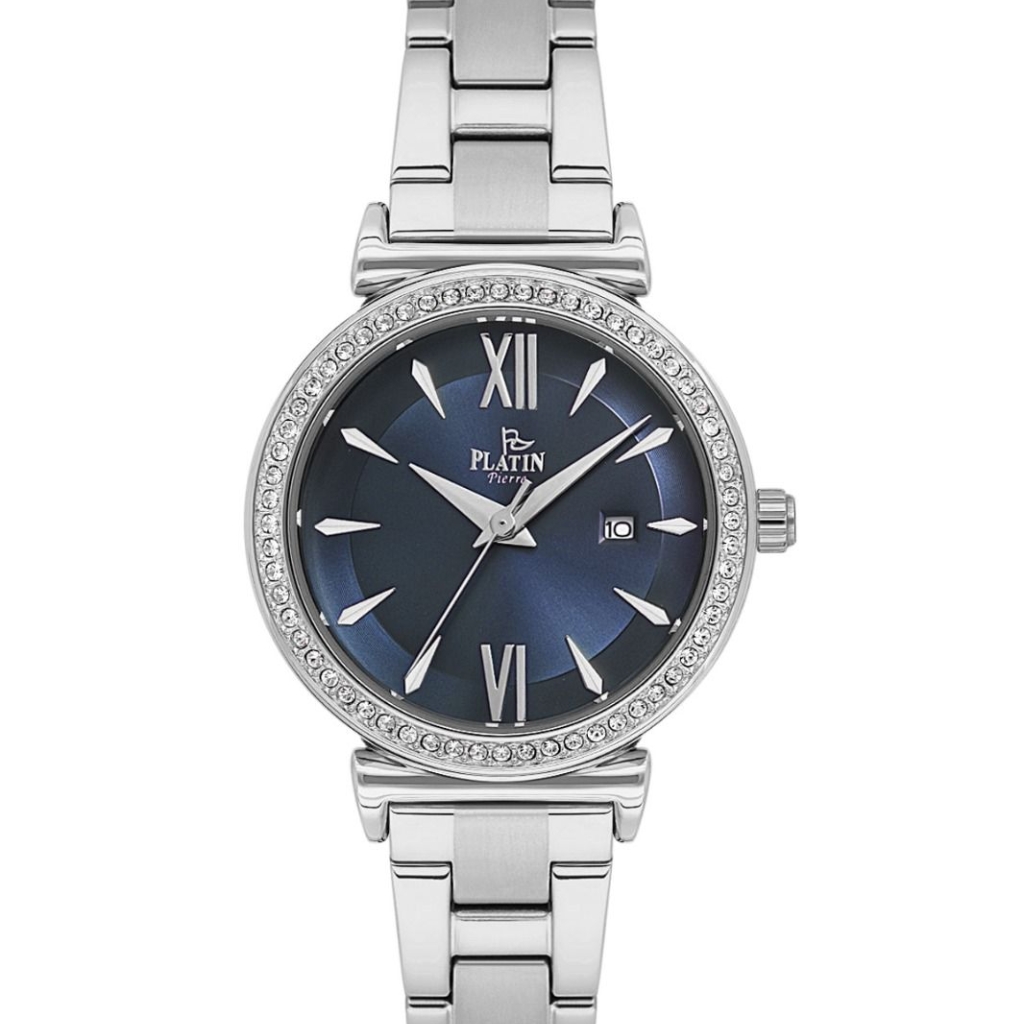 PLATİN PİERRE KADIN KOL SAATİ