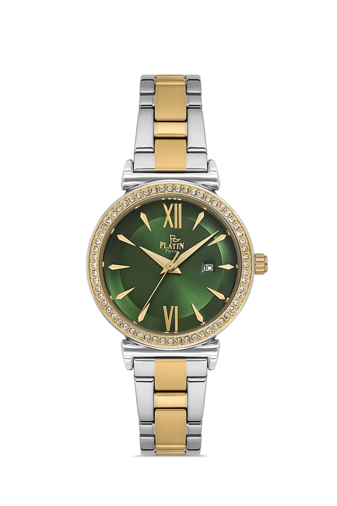 PLATİN PİERRE KADIN KOL SAATİ