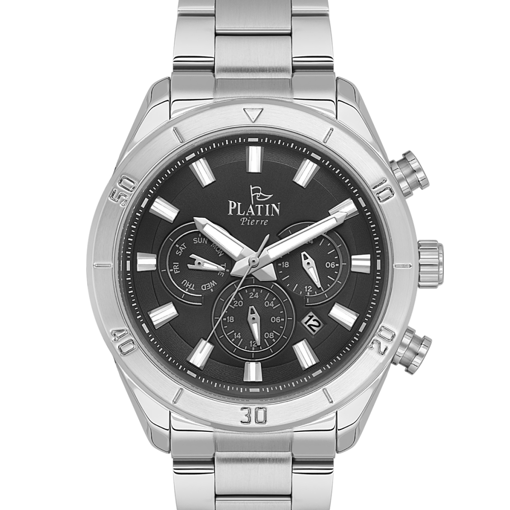 PLATİN PİERRE ERKEK KOL SAATİ