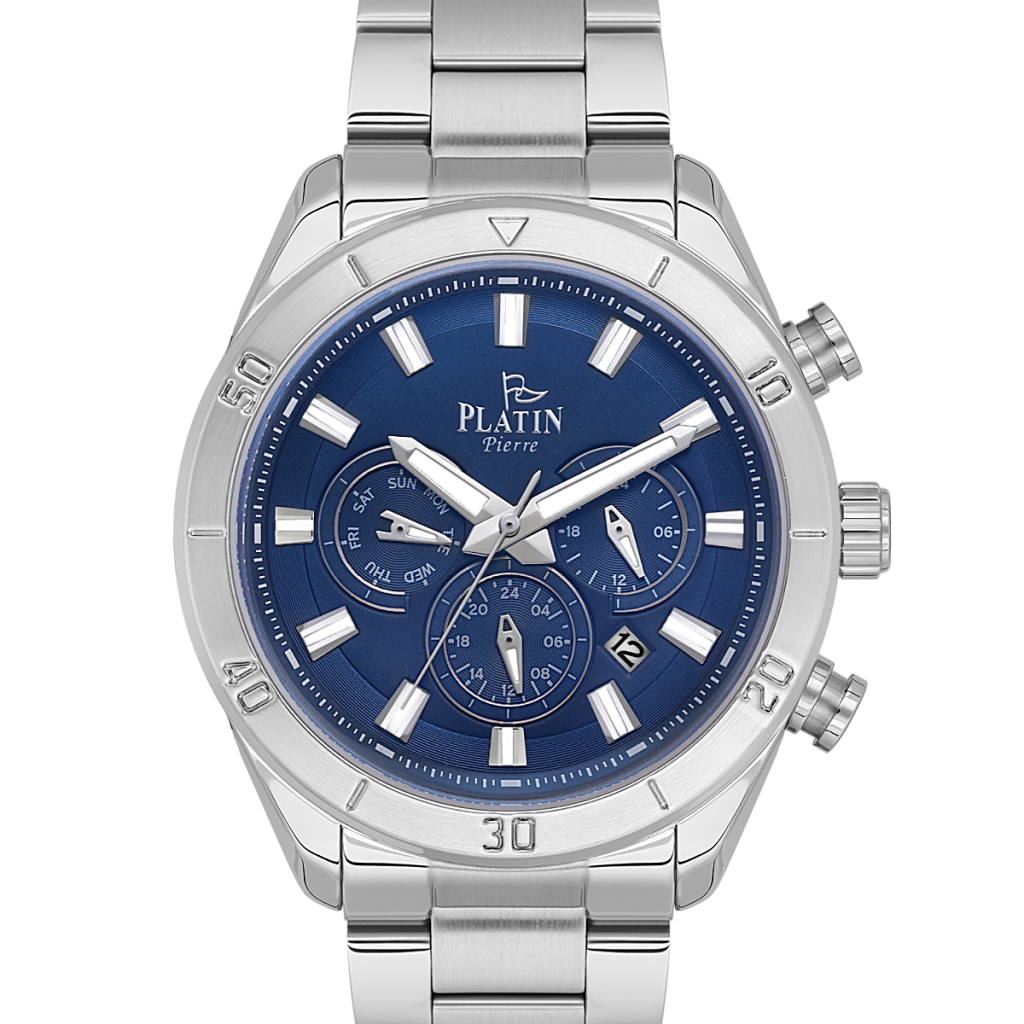 PLATİN PİERRE ERKEK KOL SAATİ