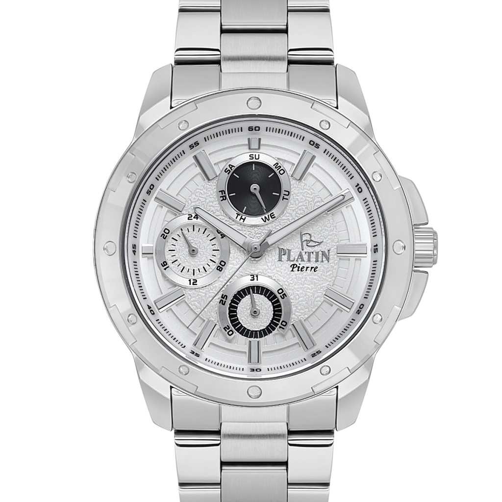 PLATİN PİERRE ERKEK KOL SAATİ