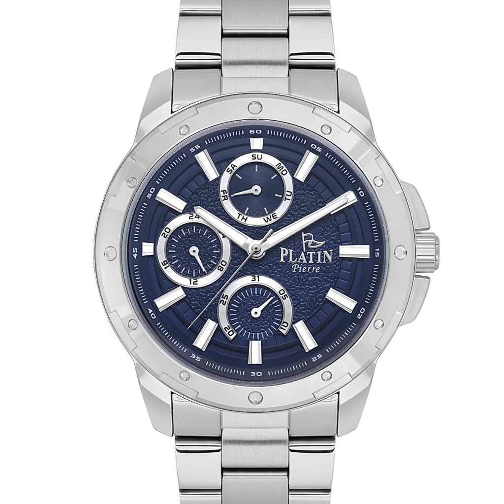 PLATİN PİERRE ERKEK KOL SAATİ