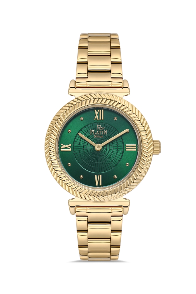PLATİN PİERRE KADIN KOL SAATİ