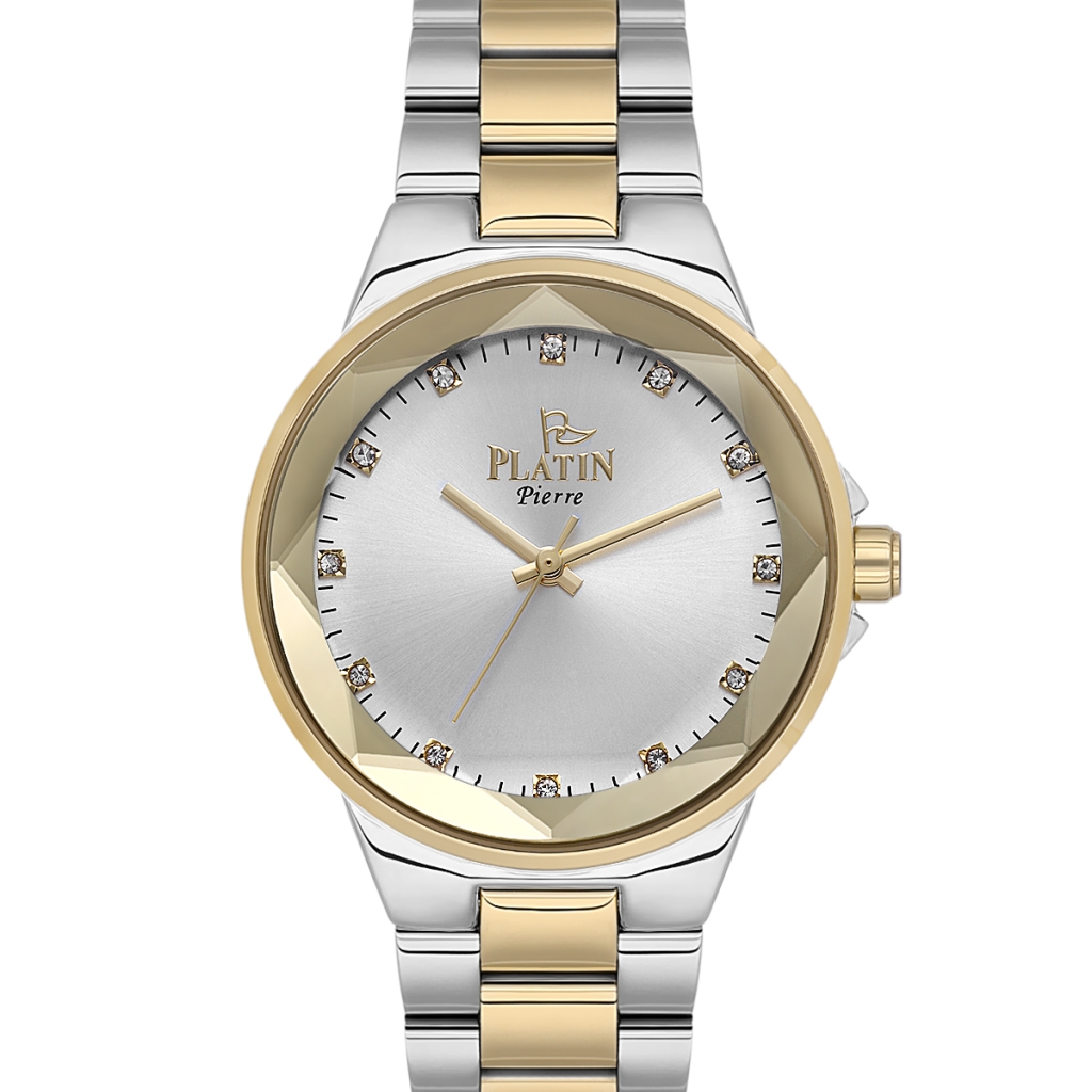 PLATİN PİERRE KADIN KOL SAATİ
