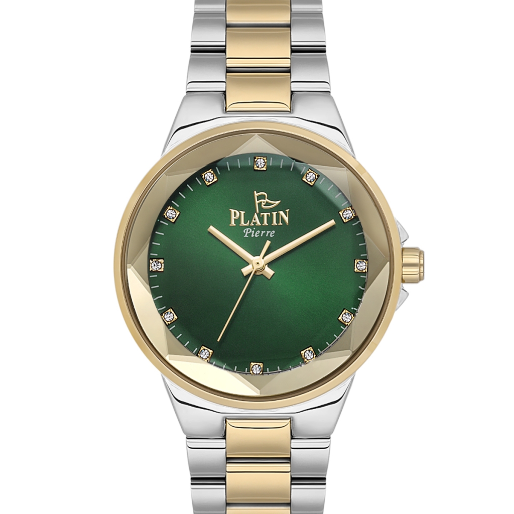 PLATİN PİERRE KADIN KOL SAATİ