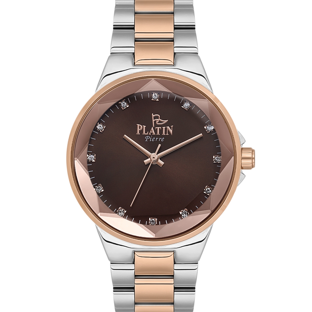 PLATİN PİERRE KADIN KOL SAATİ