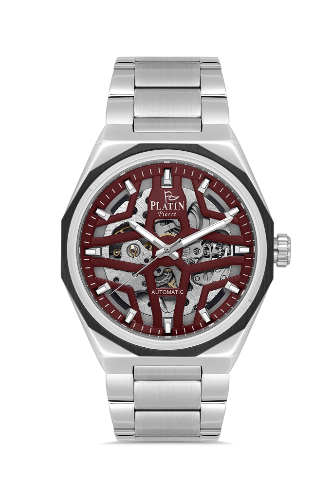 PLATİN PİERRE ERKEK KOL SAATİ