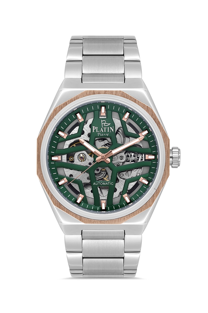 PLATİN PİERRE ERKEK KOL SAATİ