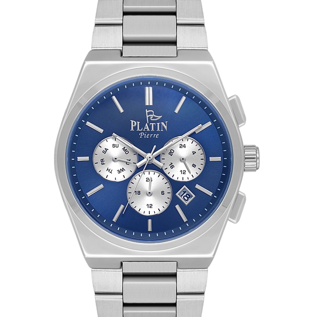 PLATİN PİERRE ERKEK KOL SAATİ