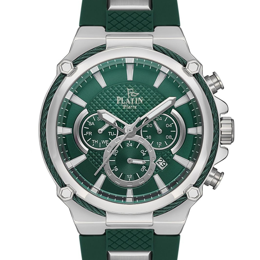 PLATİN PİERRE ERKEK KOL SAATİ