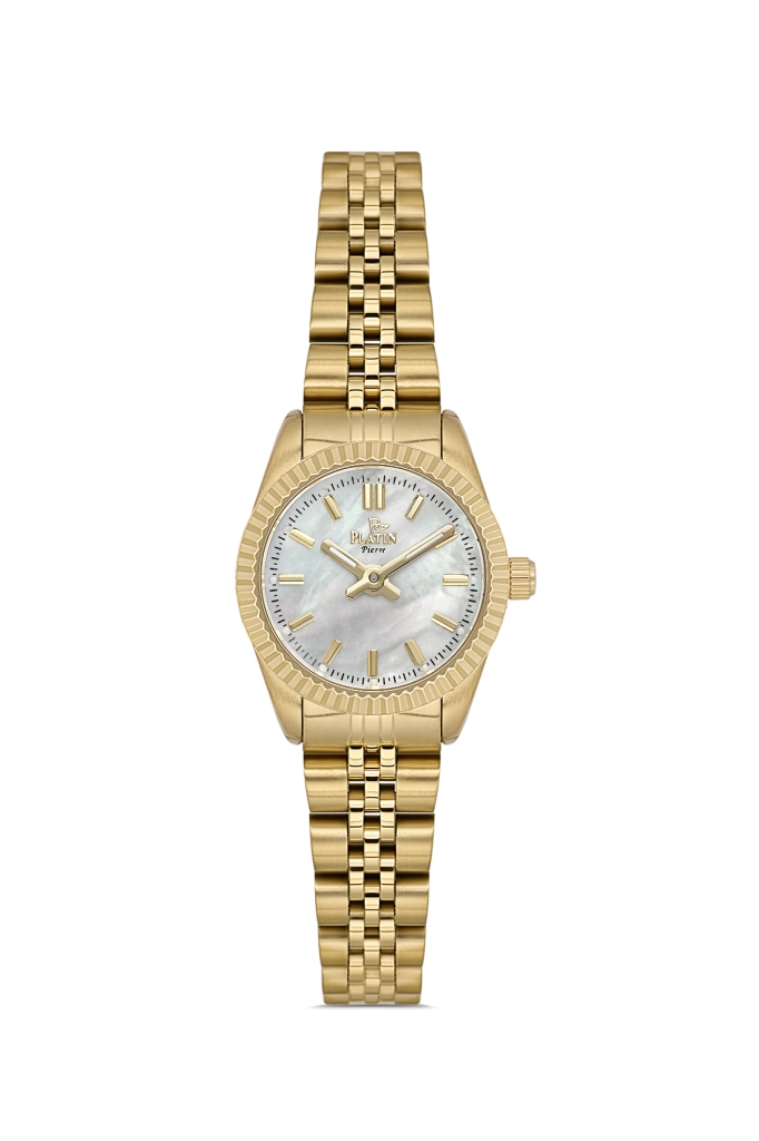 PLATİN PİERRE KADIN KOL SAATİ