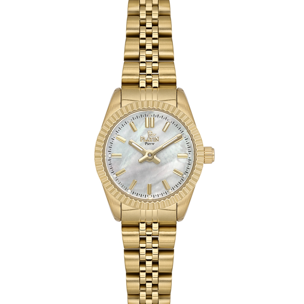 PLATİN PİERRE KADIN KOL SAATİ