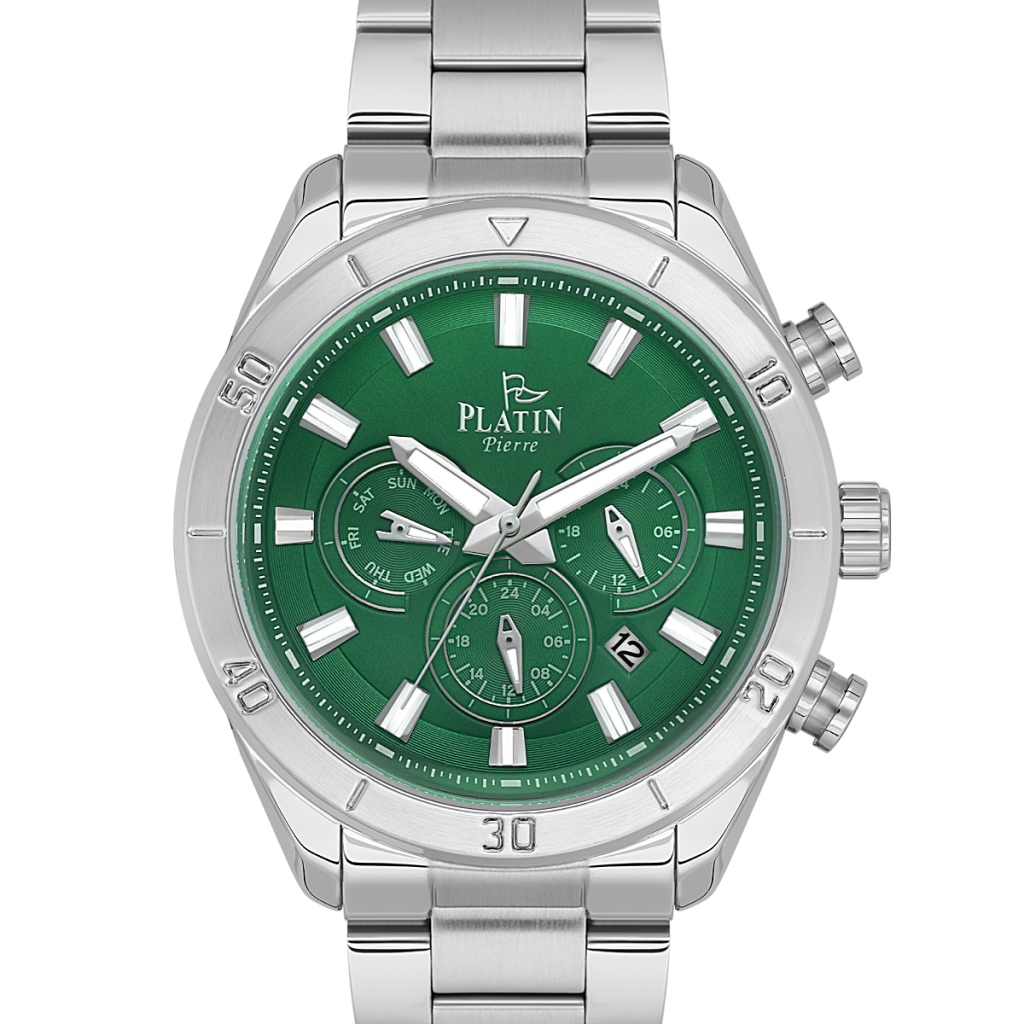 PLATİN PİERRE ERKEK KOL SAATİ