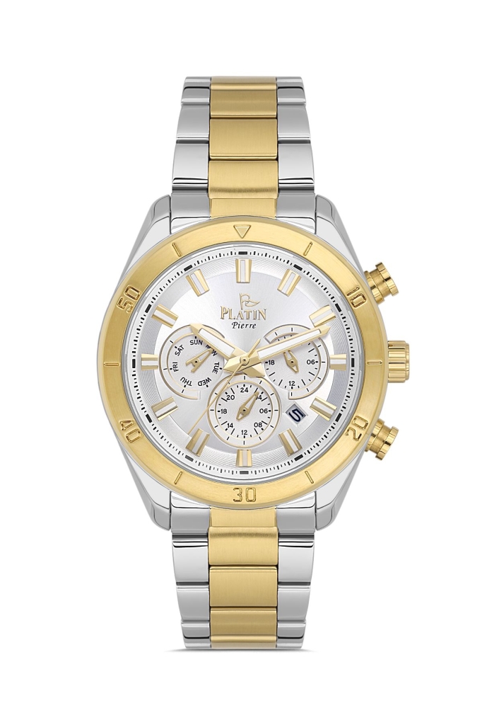 PLATİN PİERRE ERKEK KOL SAATİ