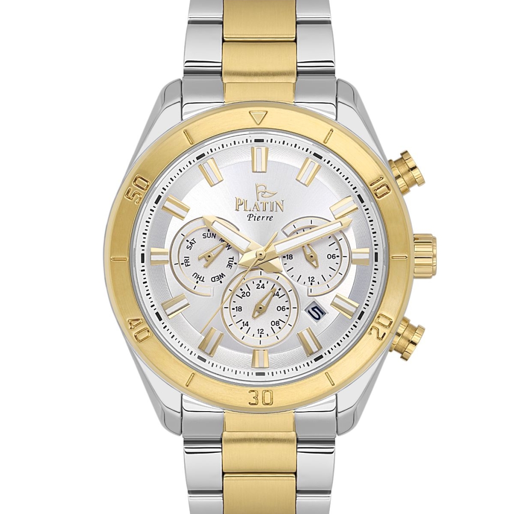 PLATİN PİERRE ERKEK KOL SAATİ