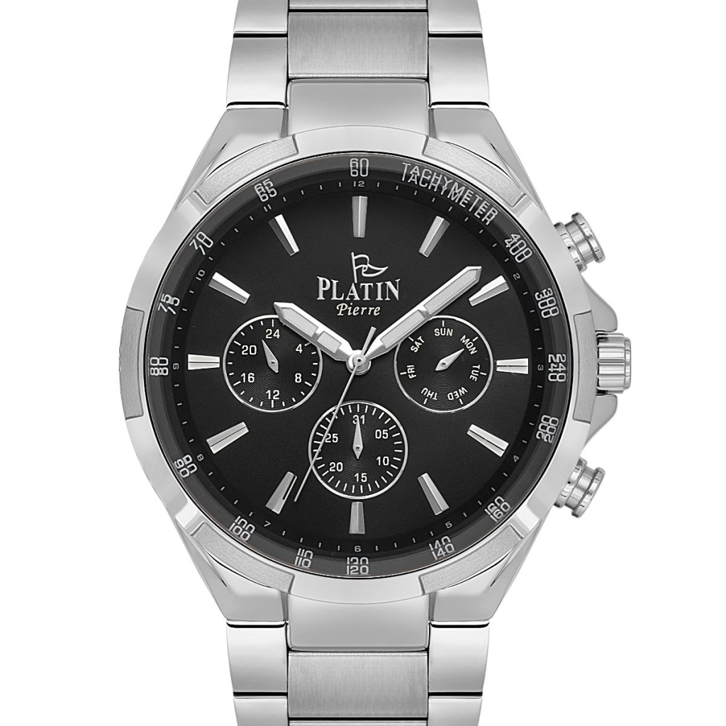 PLATİN PİERRE ERKEK KOL SAATİ