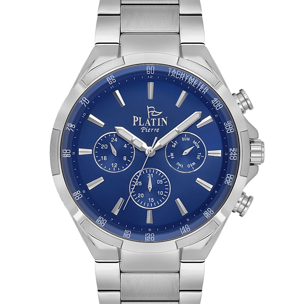 PLATİN PİERRE ERKEK KOL SAATİ
