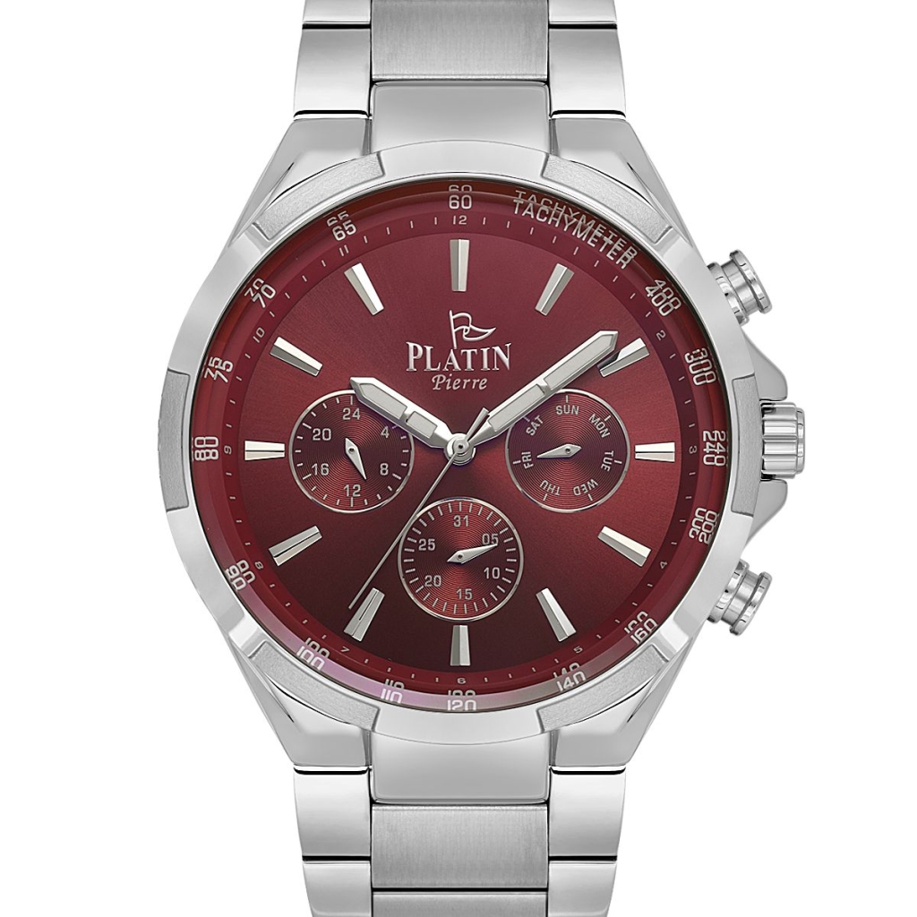 PLATİN PİERRE ERKEK KOL SAATİ