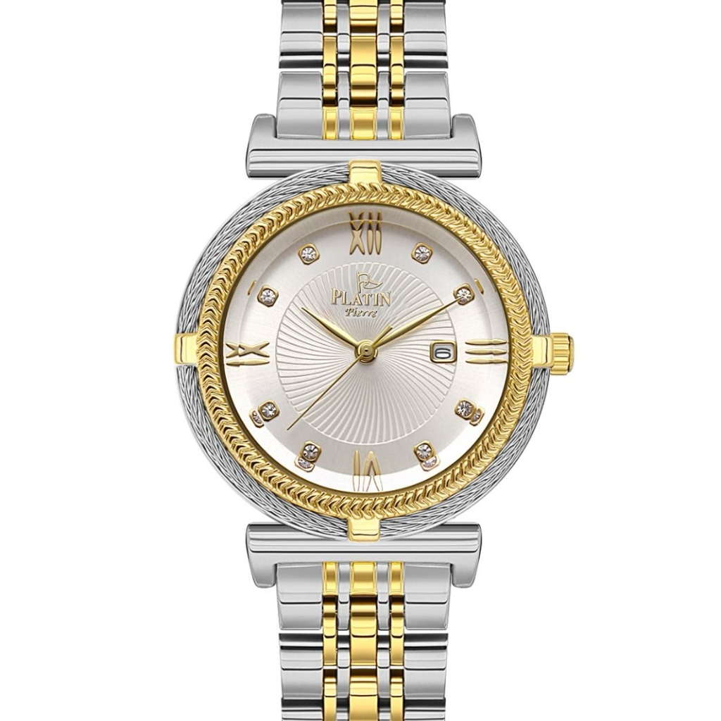 PLATİN PİERRE KADIN KOL SAATİ