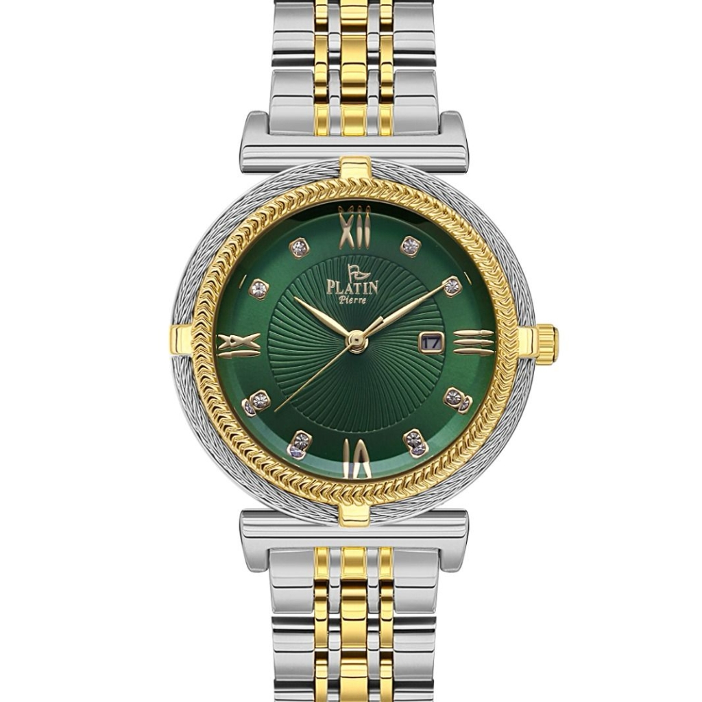 PLATİN PİERRE KADIN KOL SAATİ