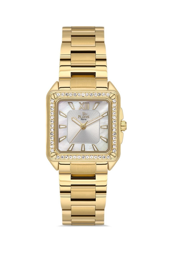 PLATİN PİERRE KADIN KOL SAATİ