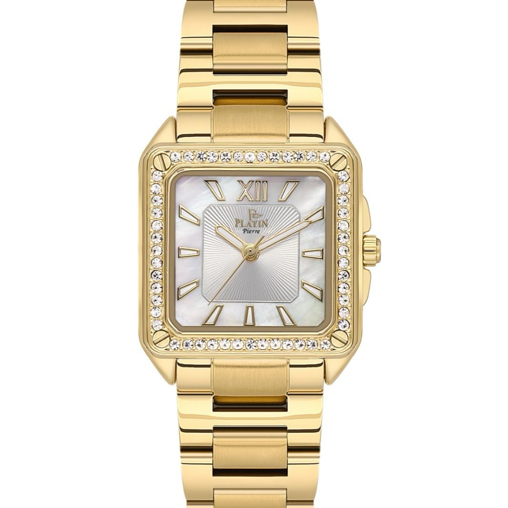 PLATİN PİERRE KADIN KOL SAATİ