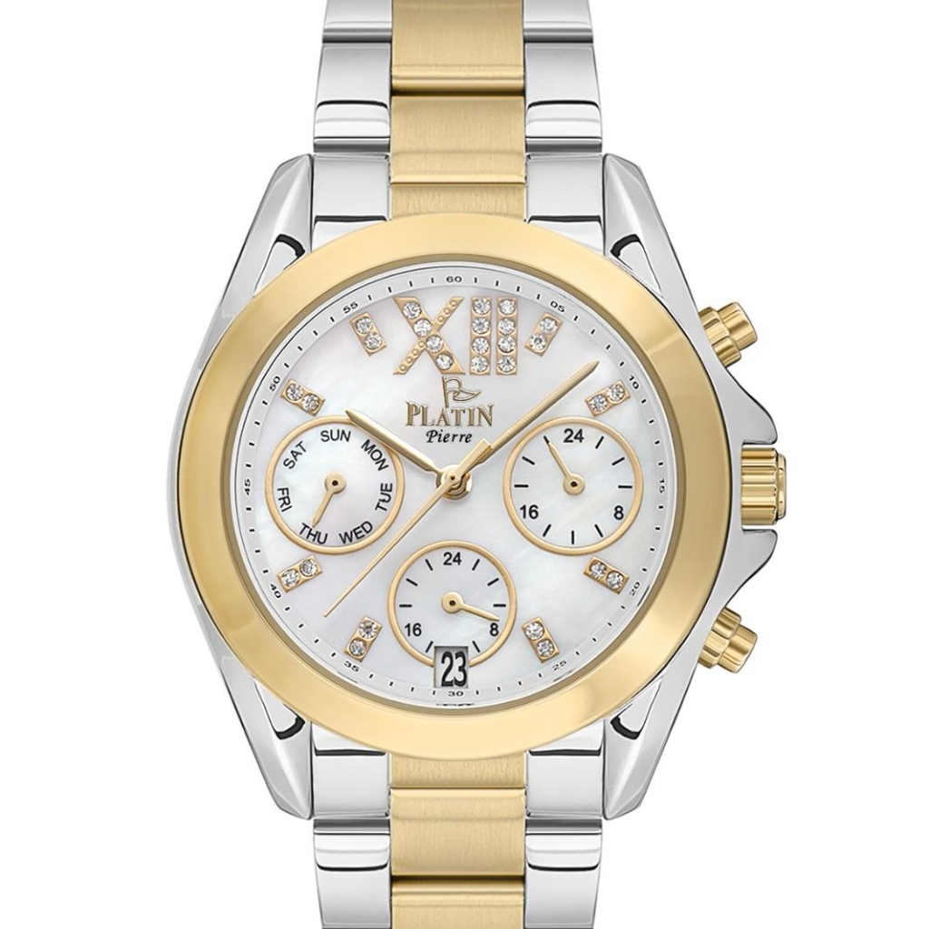 PLATİN PİERRE KADIN KOL SAATİ