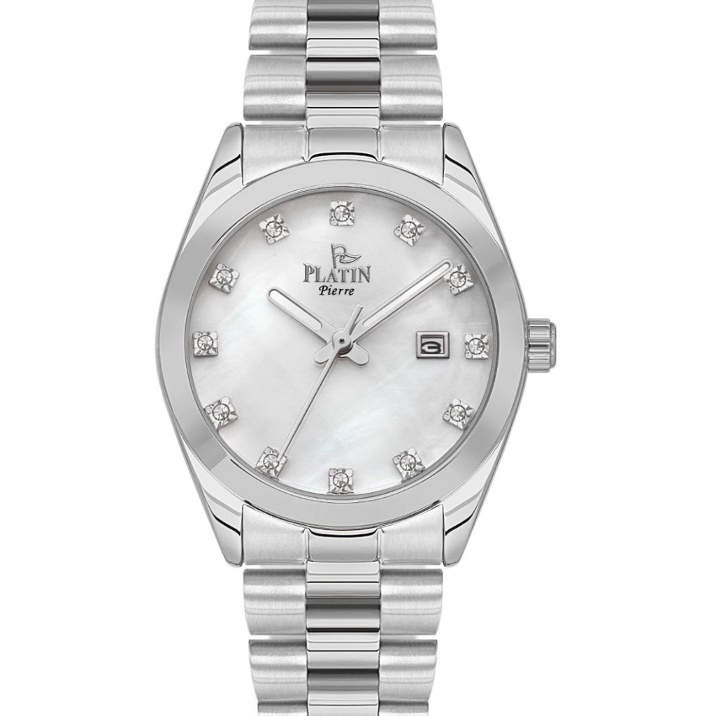 PLATİN PİERRE KADIN KOL SAATİ