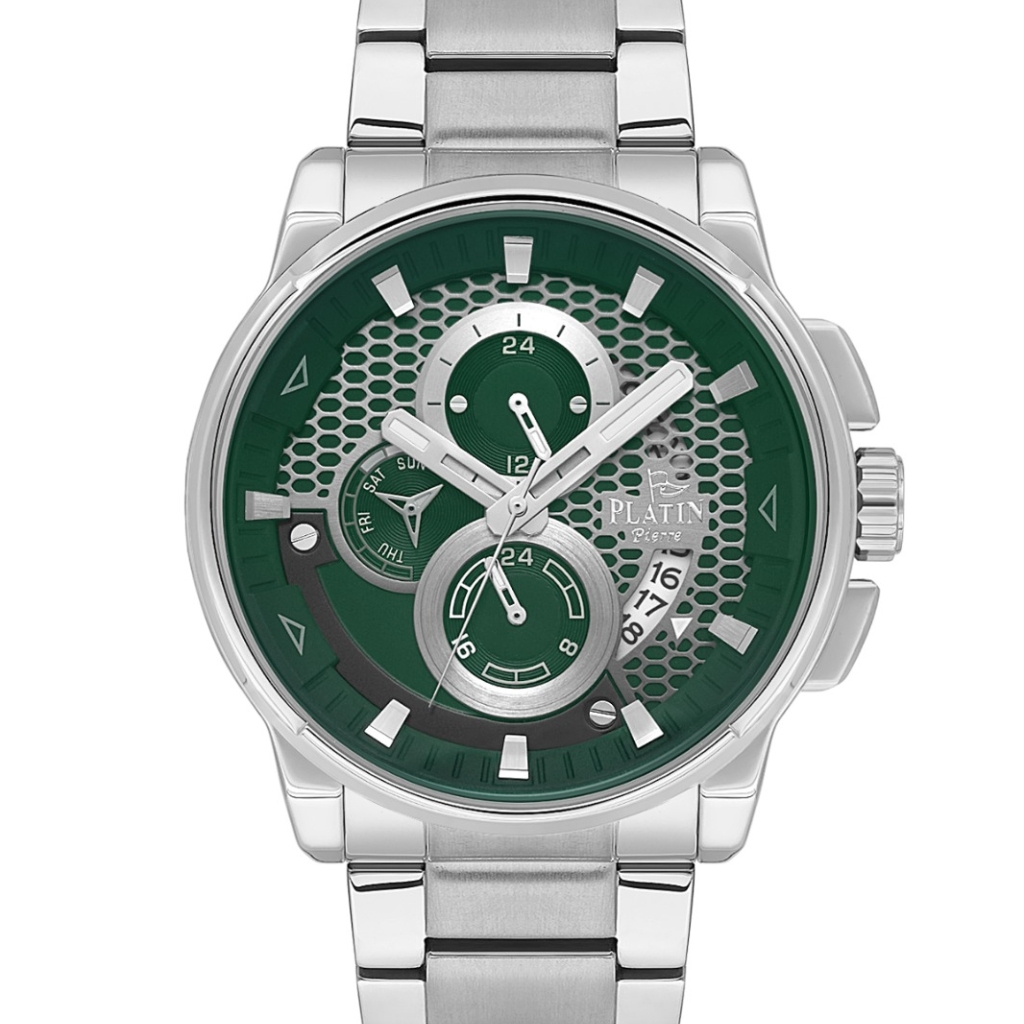 PLATİN PİERRE ERKEK KOL SAATİ
