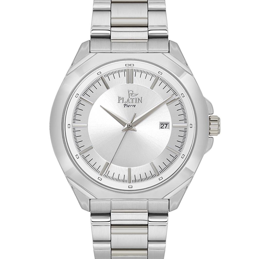 PLATİN PİERRE ERKEK KOL SAATİ