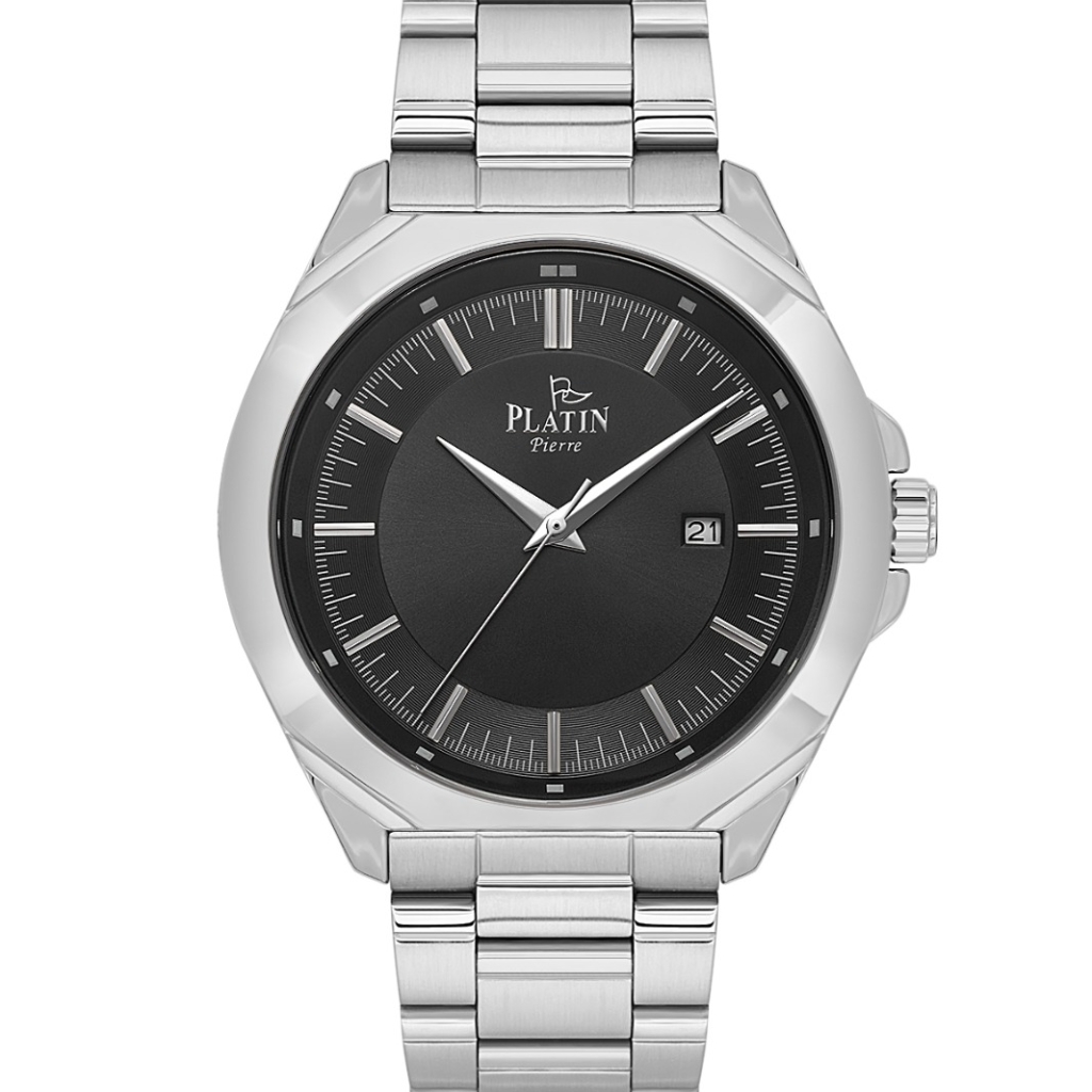 PLATİN PİERRE ERKEK KOL SAATİ