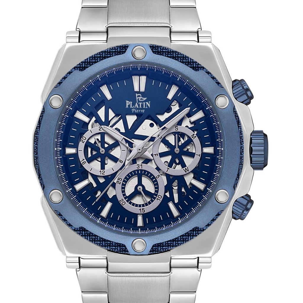 PLATİN PİERRE ERKEK KOL SAATİ